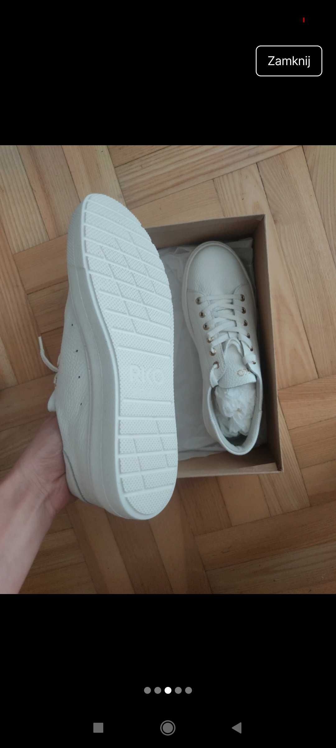 Białe Sneakersy Ryłko