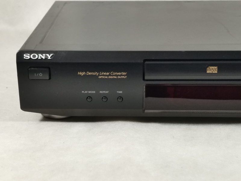 SONY CDP XE 220 odtwarzacz plyt cd sprawny Czarny optyczne digital