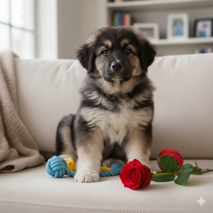 Цуценята кавказька вівчарка