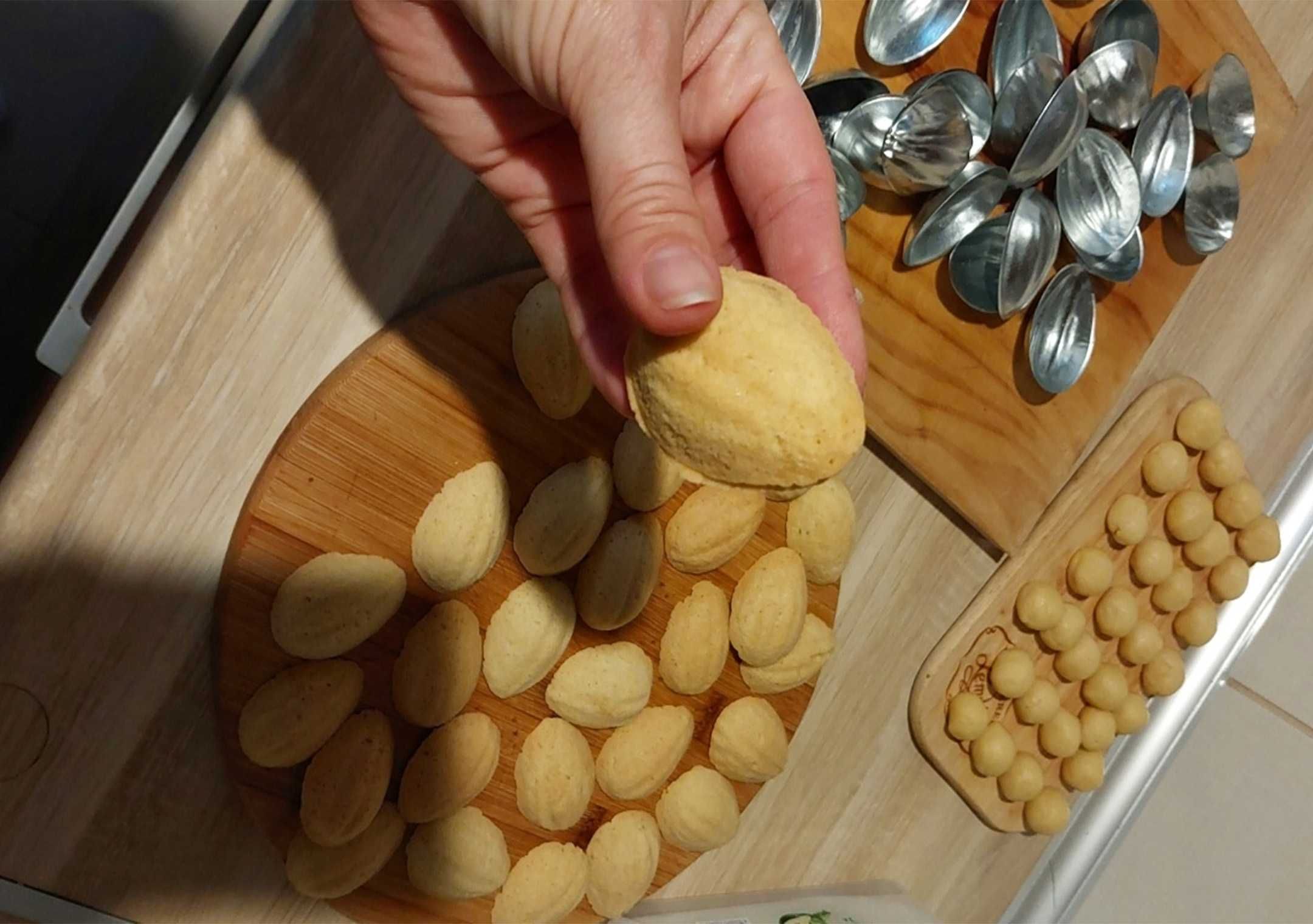 Foremki do pieczenia ciastek ciast orzeszków na orzeszki 100 szt. #10