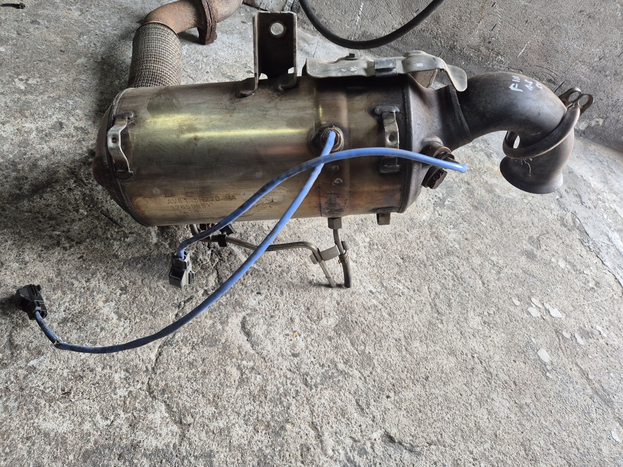 Katalizator filtr dpf ford focus mk3 1.6 tdci