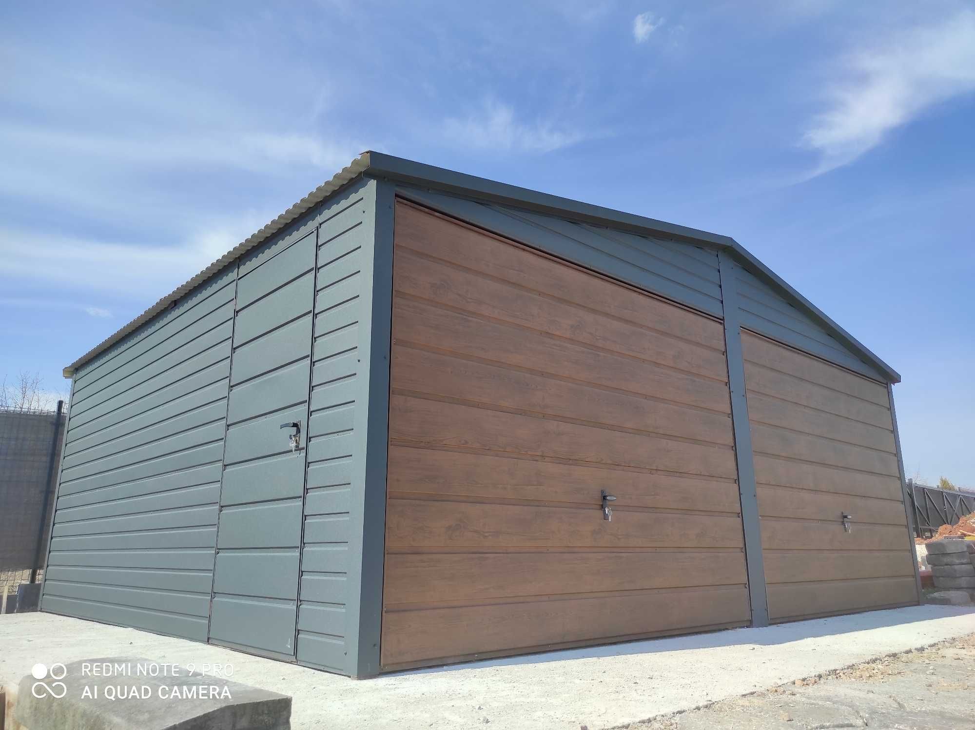 Garaż Blaszany 6x6 6x7 7x7 4x6 garaże blaszane na wymiar Super Ceny