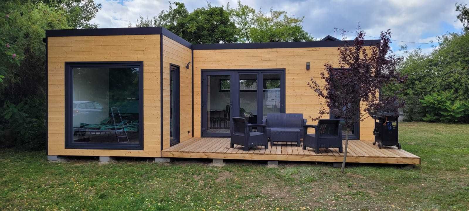 SMERFETKA DOM MODUŁOWY Domek Szkieletowy Na Zgłoszenie Całoroczny