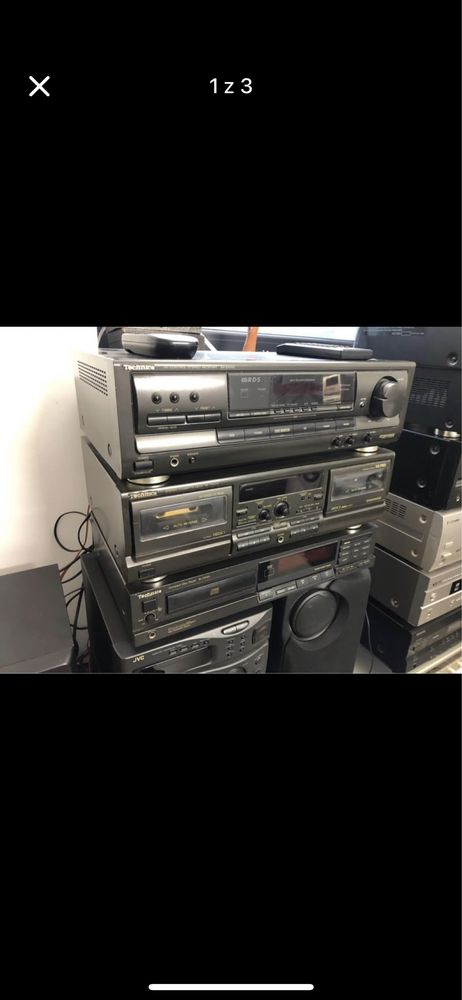 Wieża Technics trzy elementy