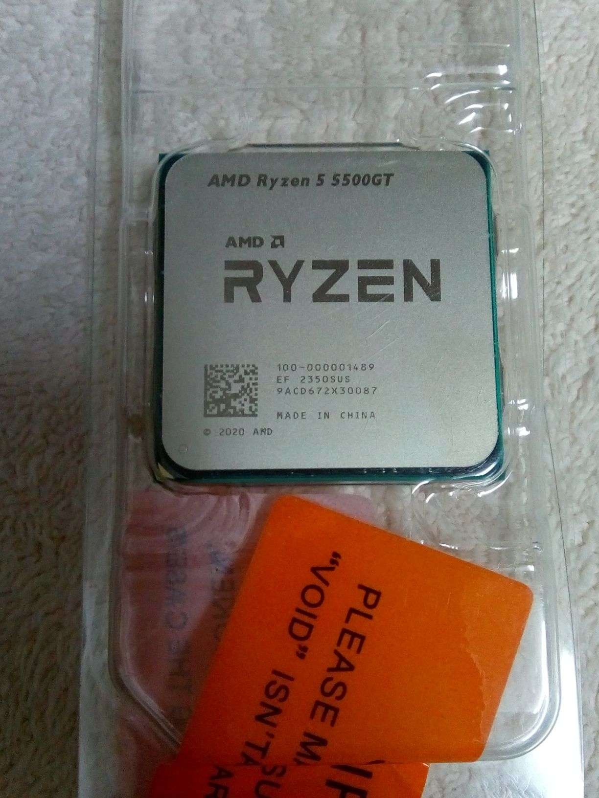 AMD Ryzen 5500GT новый
