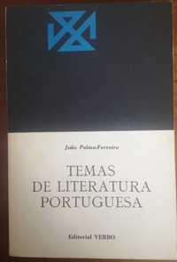 "Temas de Literatura Portuguesa" de João Palma-Ferreira