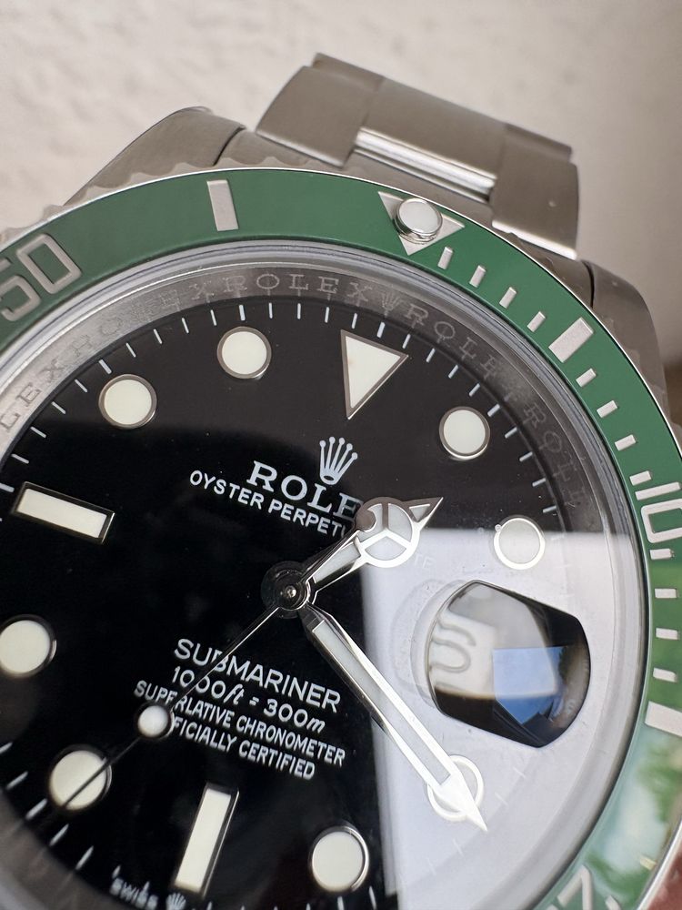 zegarek submariner clean