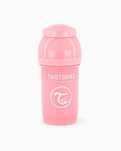 Twistshake Butelka Antykolkowa 180ml Pastelowa Różowa