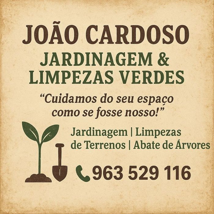 Limpeza de terrenos e prestação de serviços