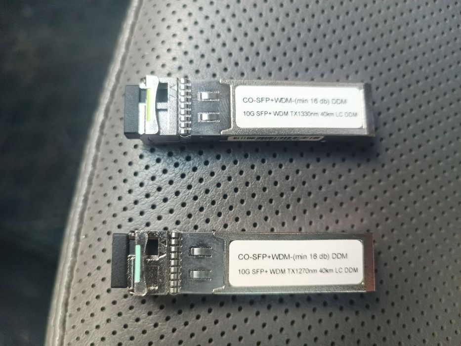 Модуль SFP+ 10G, 40 km, WDM, LC, 1270нм 1310нм, DDM