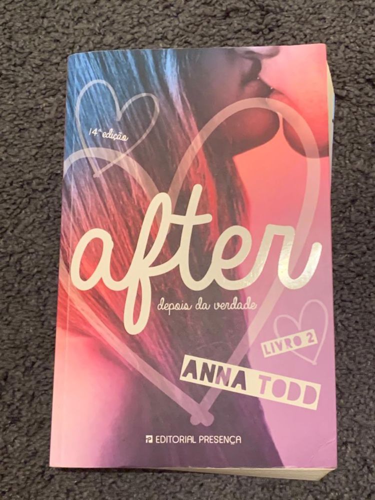 Livros da coleccao After - Anna Todd