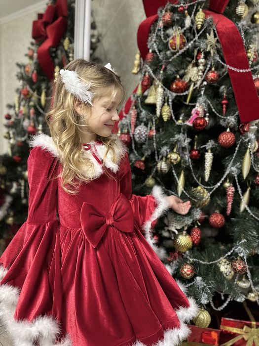 Сукня міс санта, новий рік