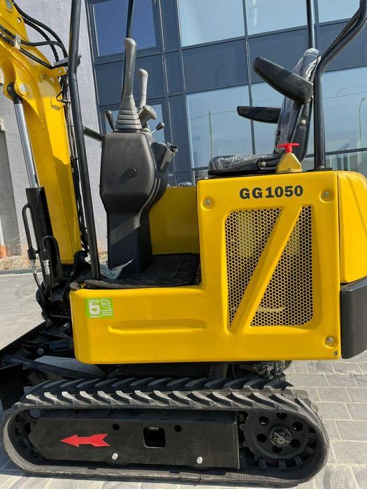 Mini Koparka 1t + ruchome ramie + rozsuwane gąsienice GG1050