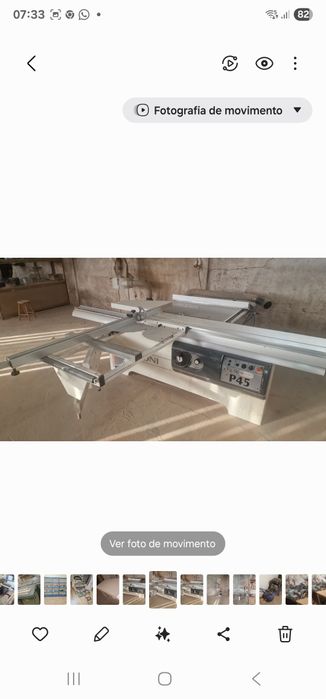 Esquadrejadora paulony carro 3200 subida eletrica