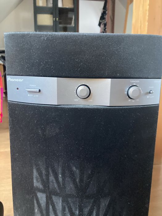 Pioneer sobwoofer S-W110S-K 210W + 3 kolumny