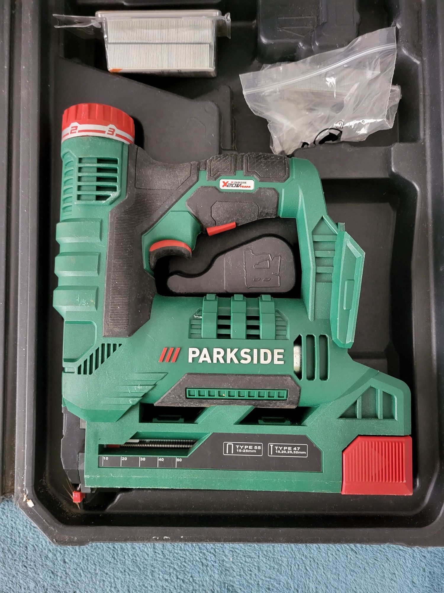 Agrafador Bateria / Parkside/ 20V