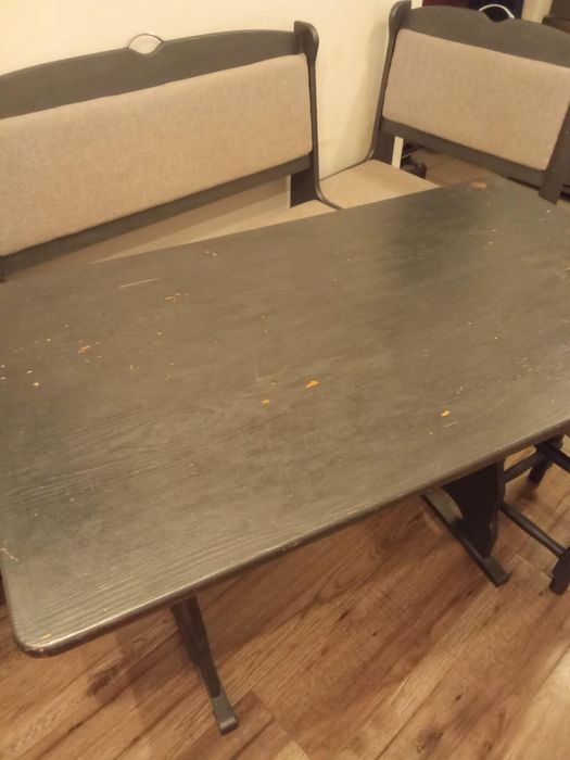 Narożnik kuchenny 2 ławeczki 100cm i 60 cm, otwierane