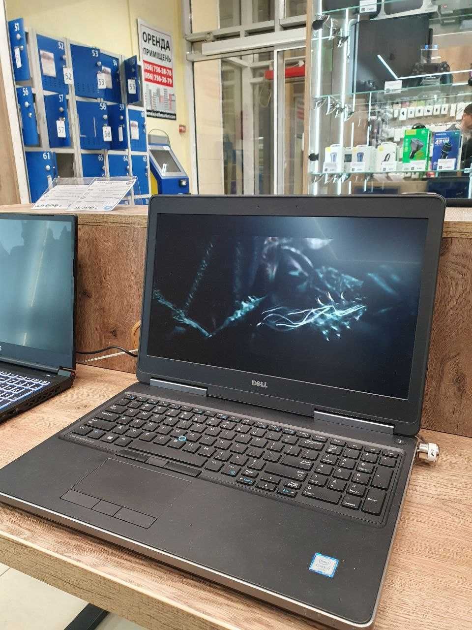 Ноутбук DELL 7510( 15.6/IPS/i7-6820HQ/16 ГБ/SSD 256/Nvidia M2000M,4ГБ)