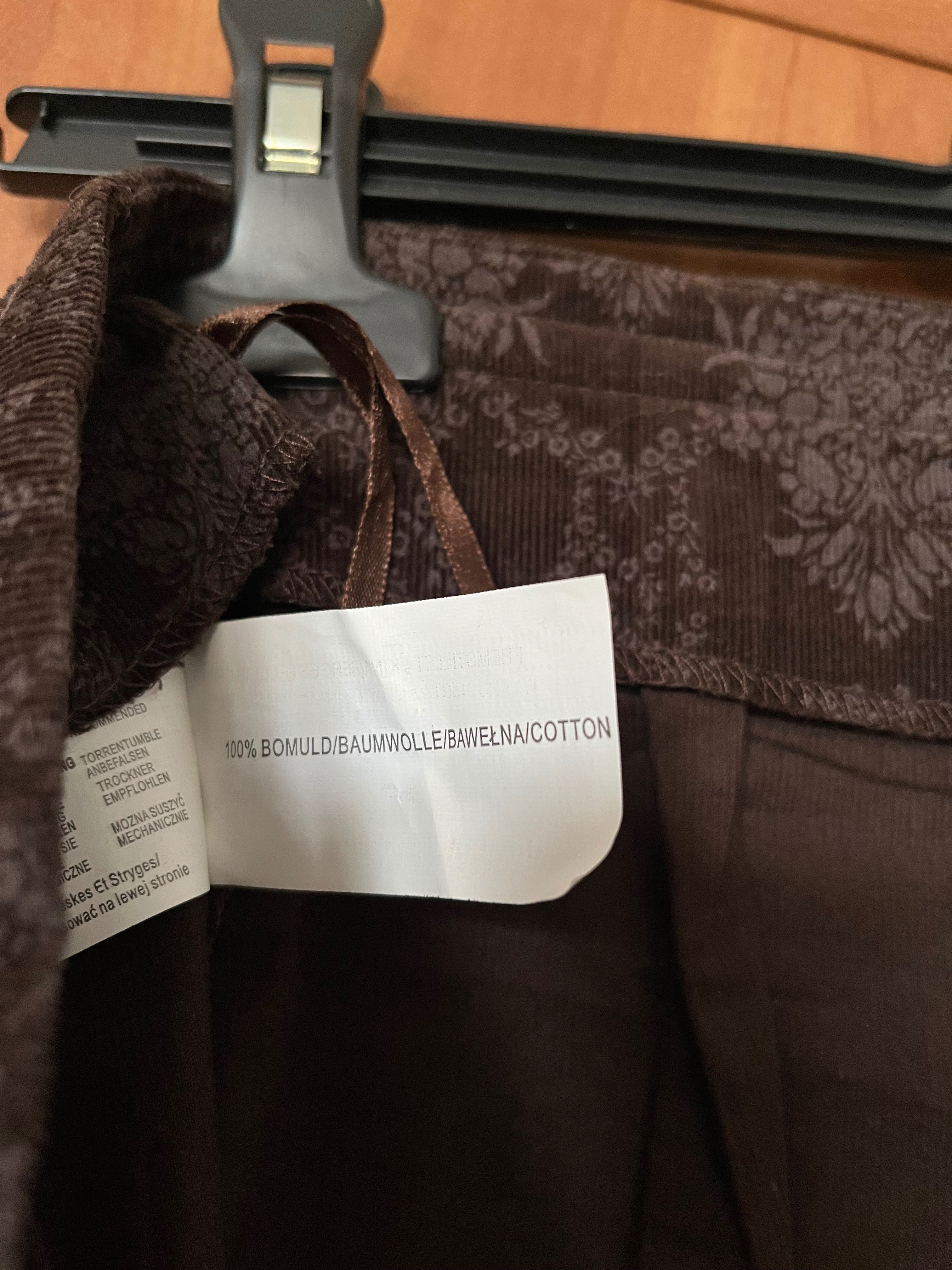 Czekoladowa spódnica Carry XS