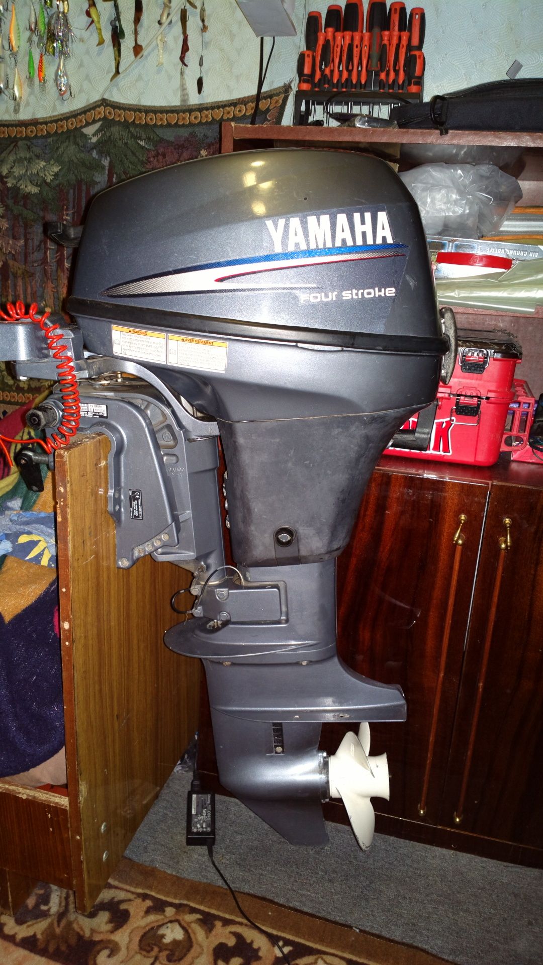 Лодочный мотор Yamaha f9.9fmhs и лодка Kolibri km-330new