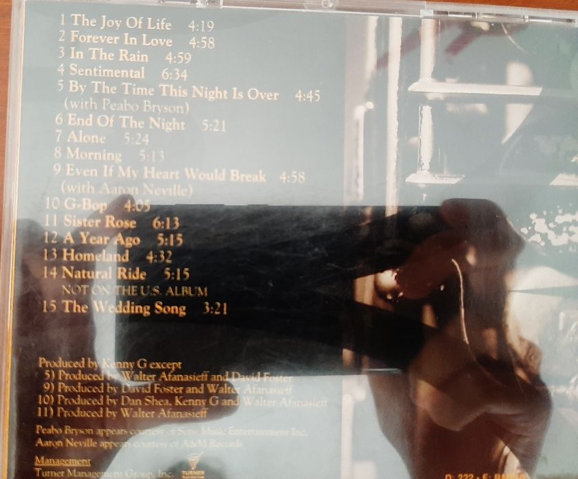 CD "Breathless" - Kenny g