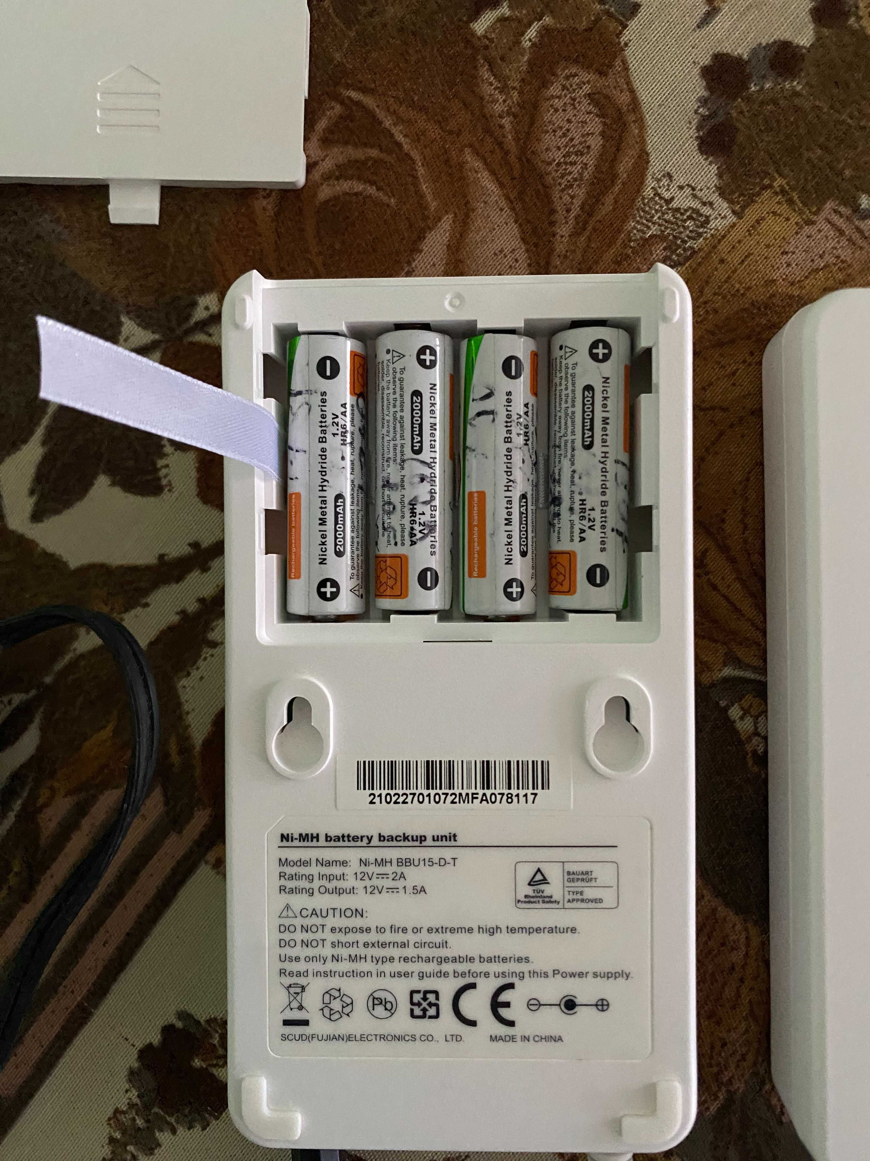 ДБЖ резервне живлення mini UPS BBU15-D-T 12V ИБП для ONU роутера Ni-MH