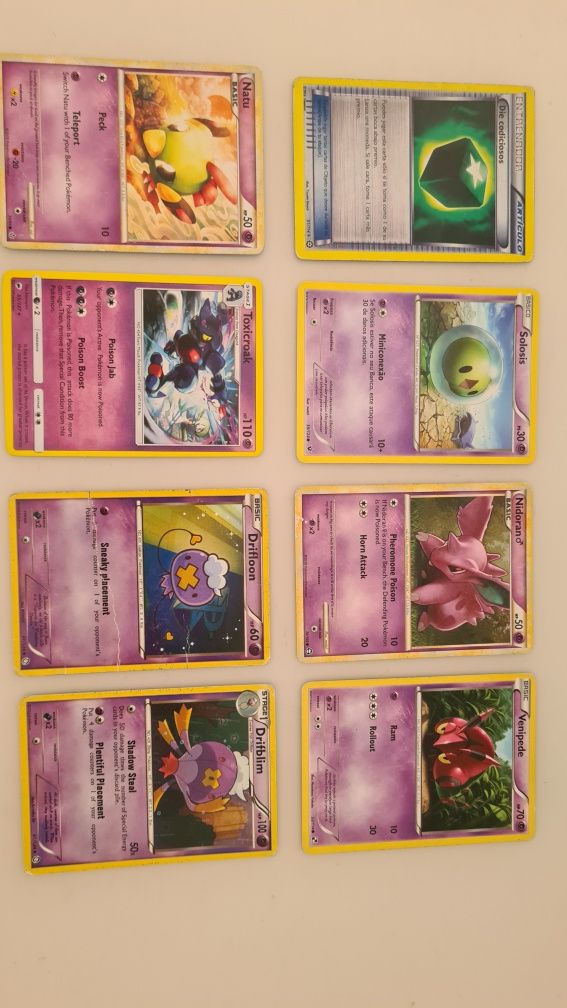 Cartas Pokemon originais