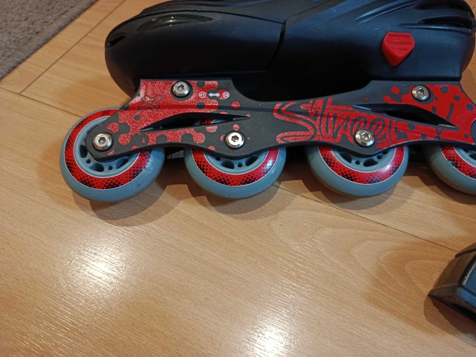 Patins em linha tamanho 38-41/Proteções tamanho L
