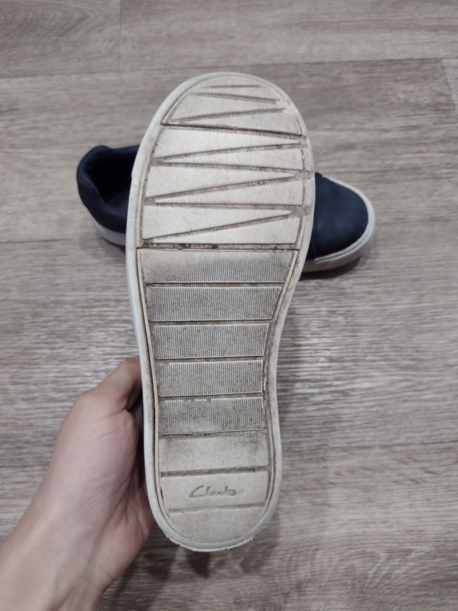 Шкіряні кросівки кеди Clarks для хлопчика устілка 20 см