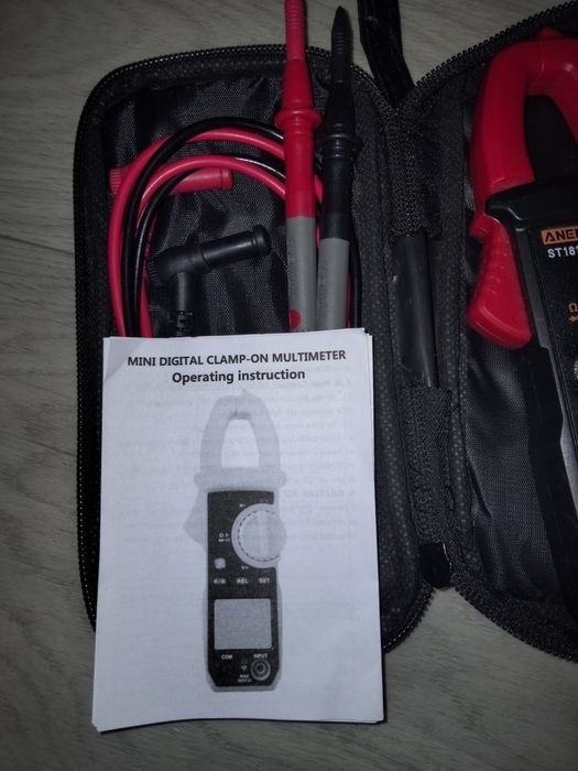 Токові кліщі, тестер Aneng ST181
