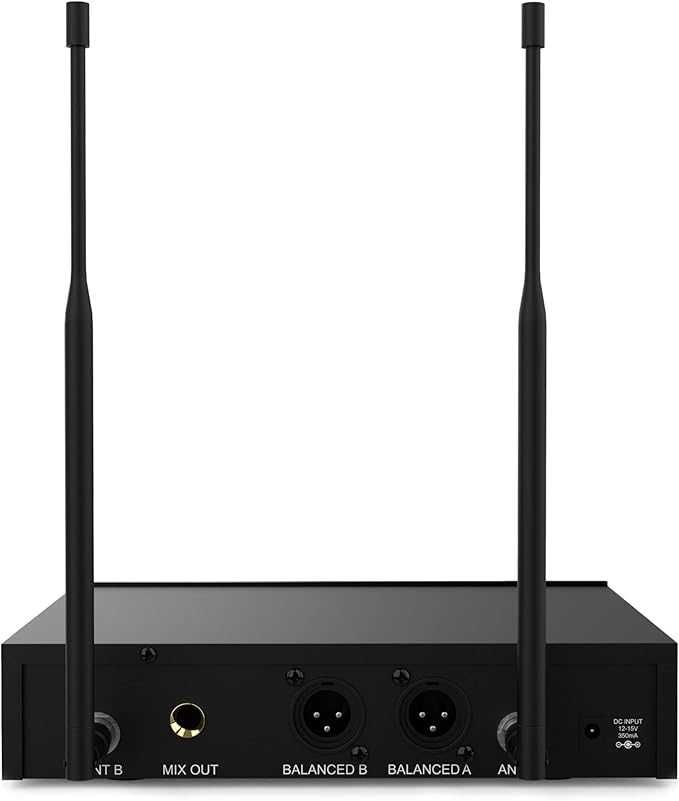 REBAIXA!! Sistema profissional microfone de mão sem fios duplo UHF