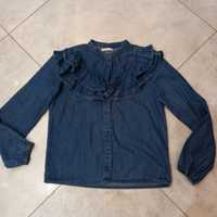 Koszula jeansowa Reserved dla dziewczynki r.152