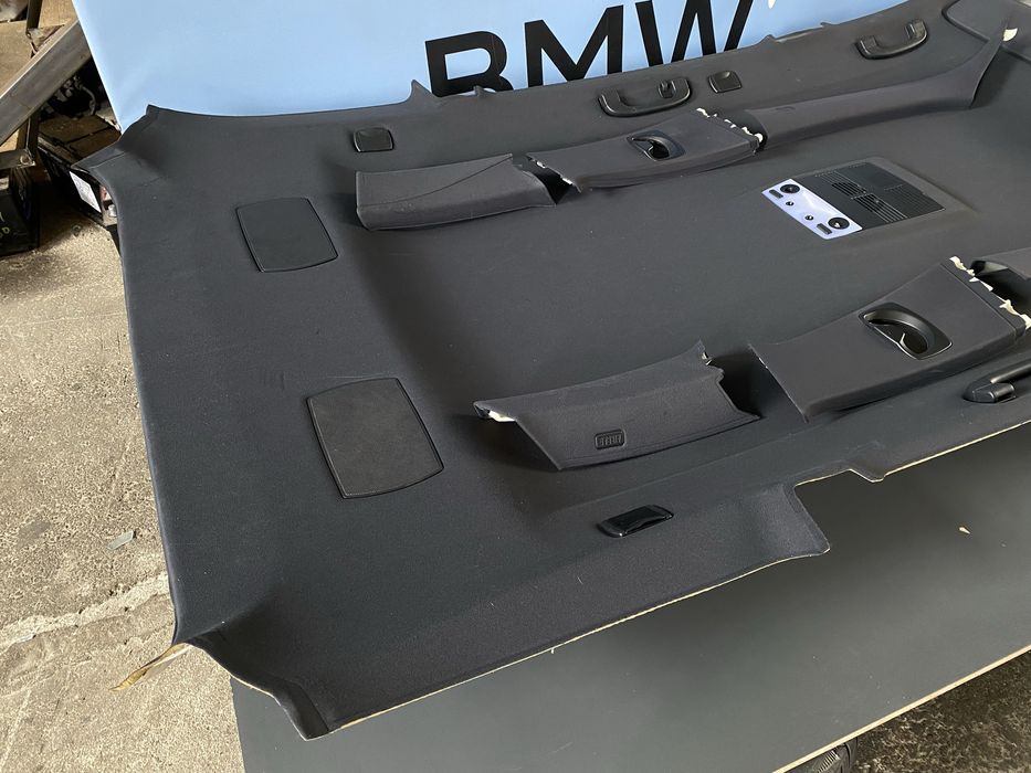 Чорний Потолок BMW E61 E60 Універсал Чорна Стеля Комплект Плафон