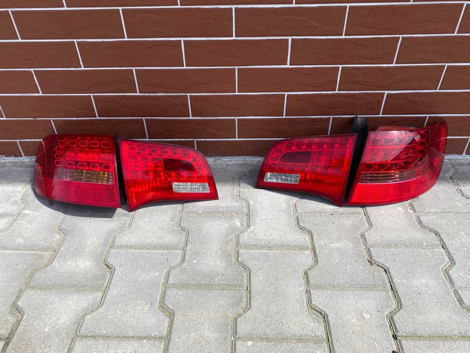 Audi A6 C6 4F Lampy Tył Led Sprawne Komplet Kombi