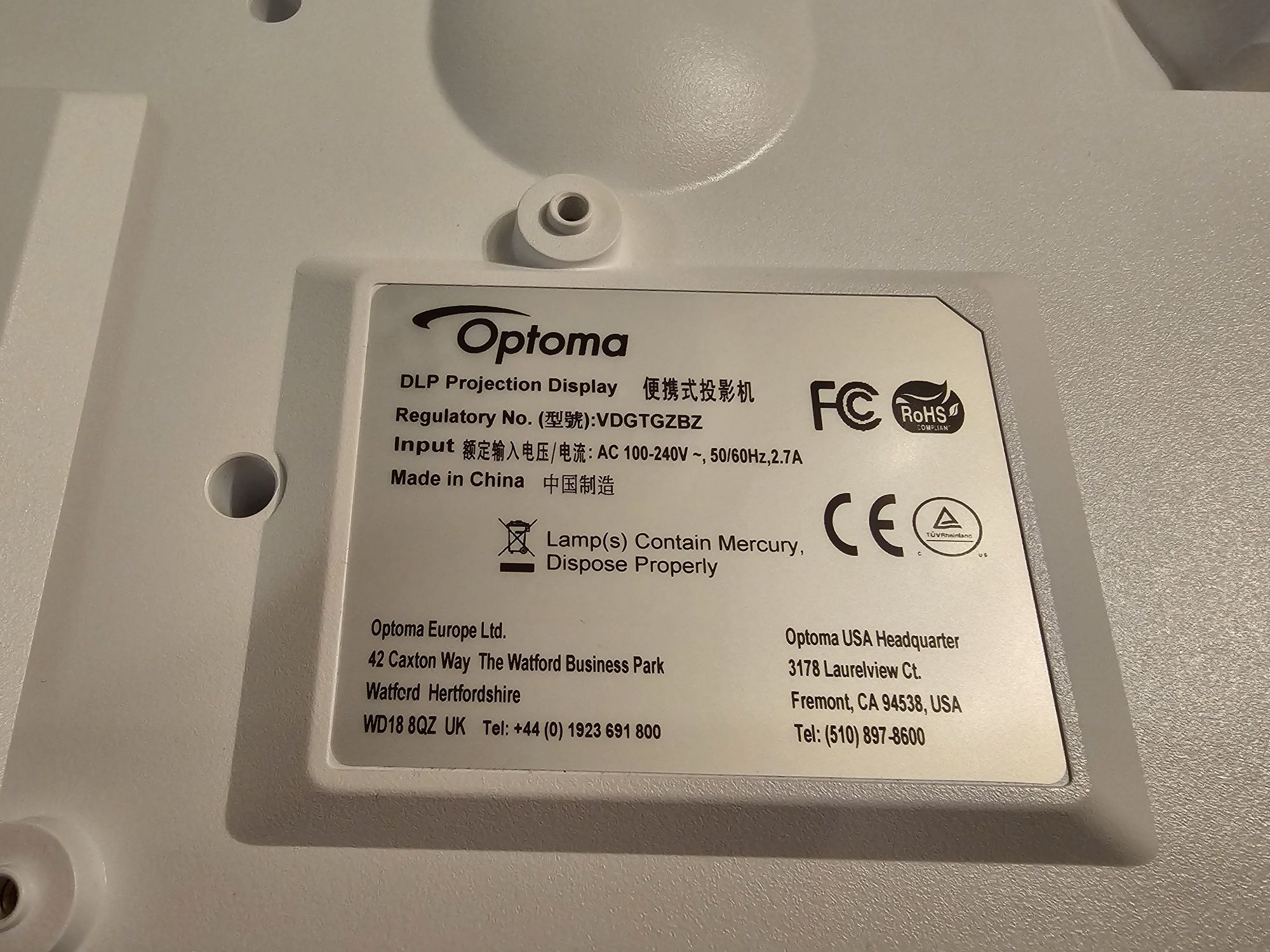 Projektor Optoma GT1080e (krótki rzut)