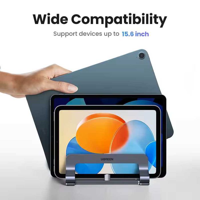 Підставка для ноутбука UGREEN Vertical Laptop Stand Triple slots