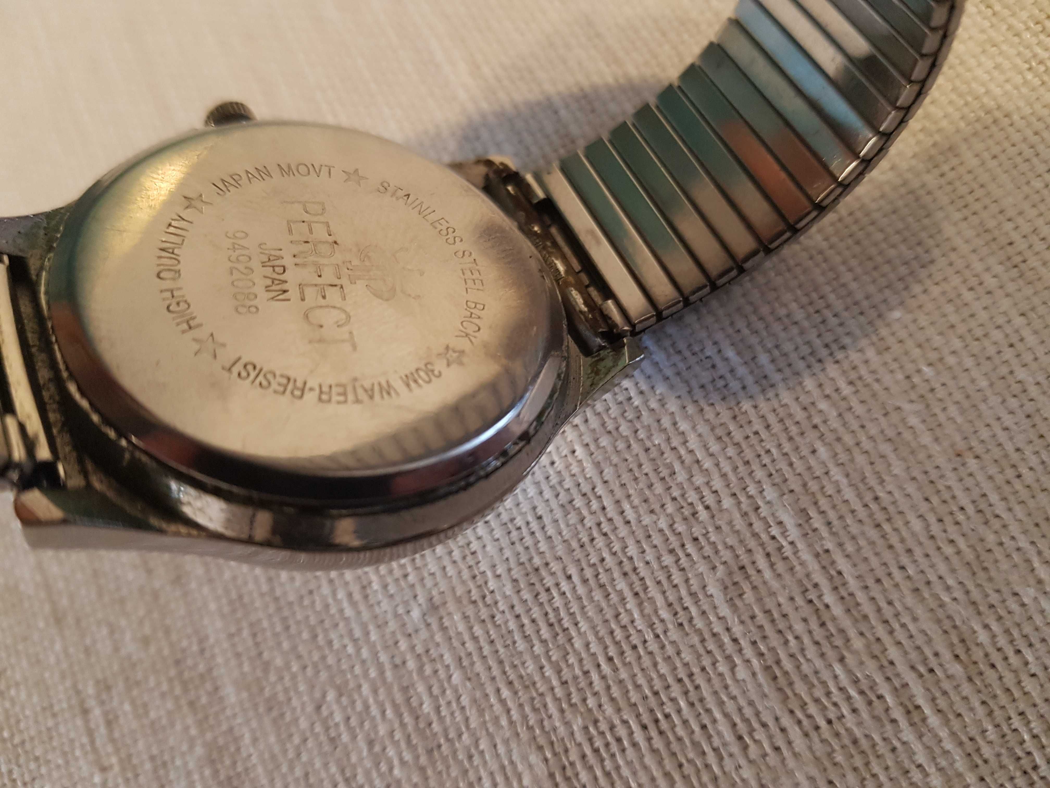 Zegarek nareczny PERFECT 949 Japan piekny nowa bateria bransoleta