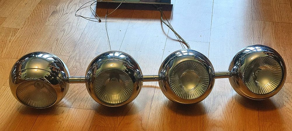 Żylandor 4 kule ITALUX. Żarówki PAR 35