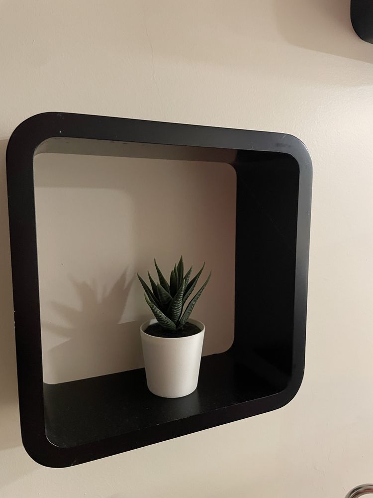 Conjunto prateleiras de parede (cubo)