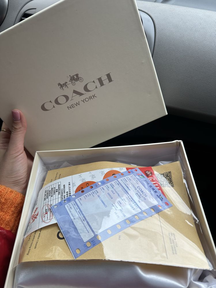 Coach Bucket bag нова сумка з коробкою та документами