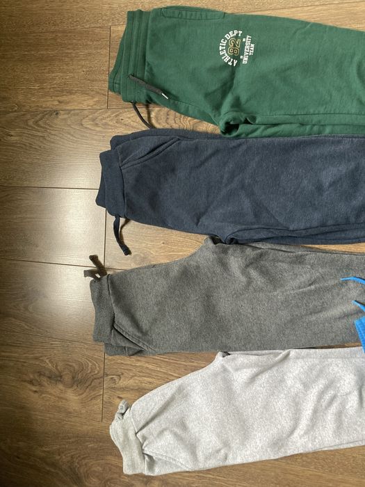Spodnie chlopiece dresowe 6 par