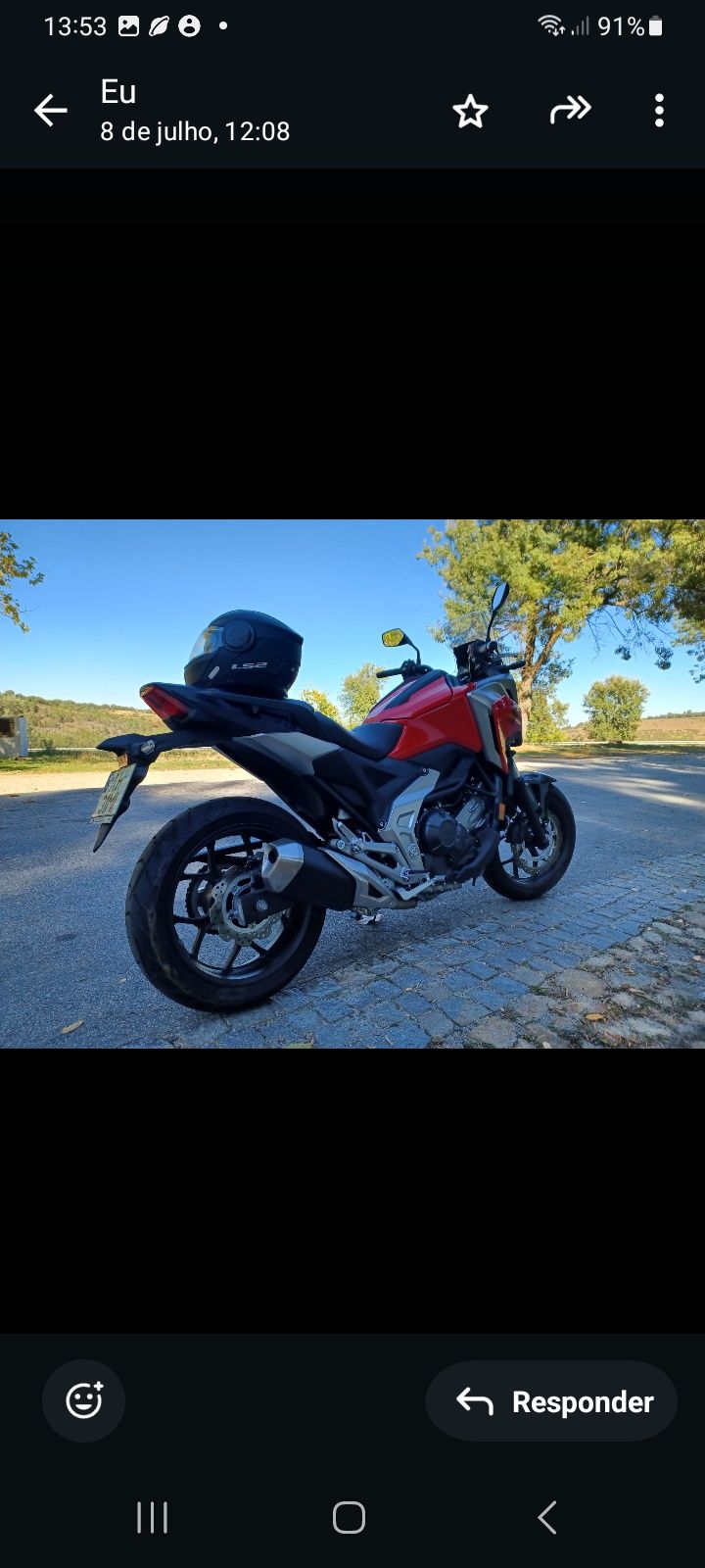 Vendo Honda 750x