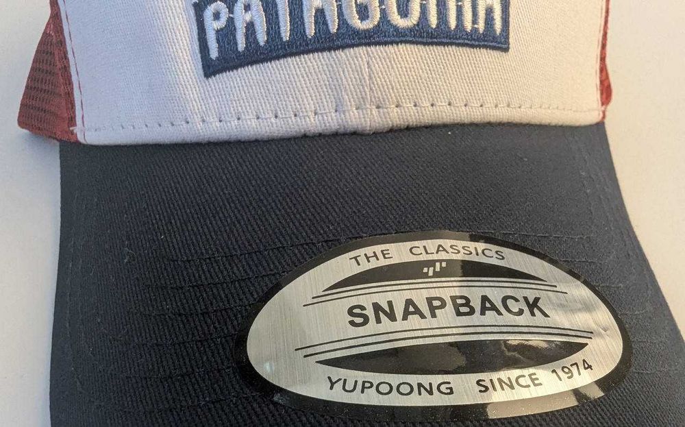 Кепка трек Patagonia, Snapback Патагонія сітка
