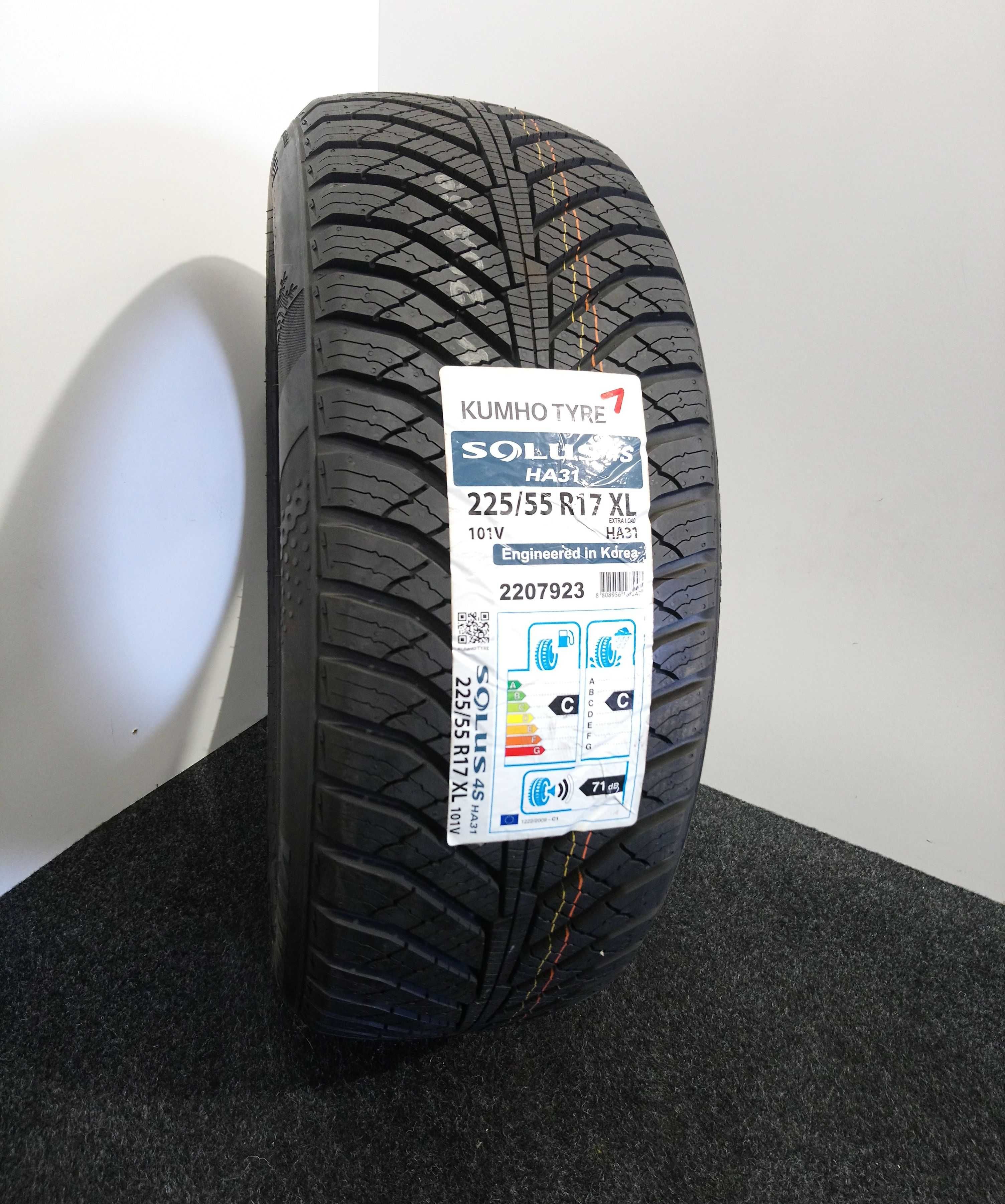 225/55R17 Kumho Solus HA31 4S 101V XL // NOWA