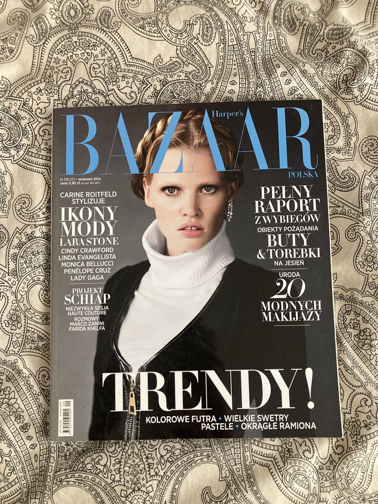 Kolekcja 2 Harpers Bazaar magazyny gazety gazeta fashion