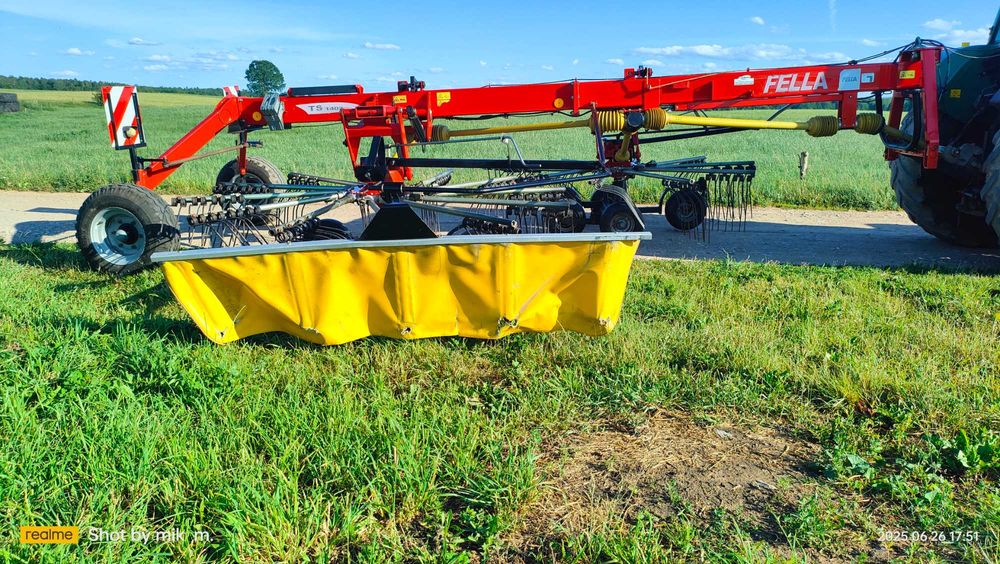 zgrabiarka fella ts 1402, pottinger