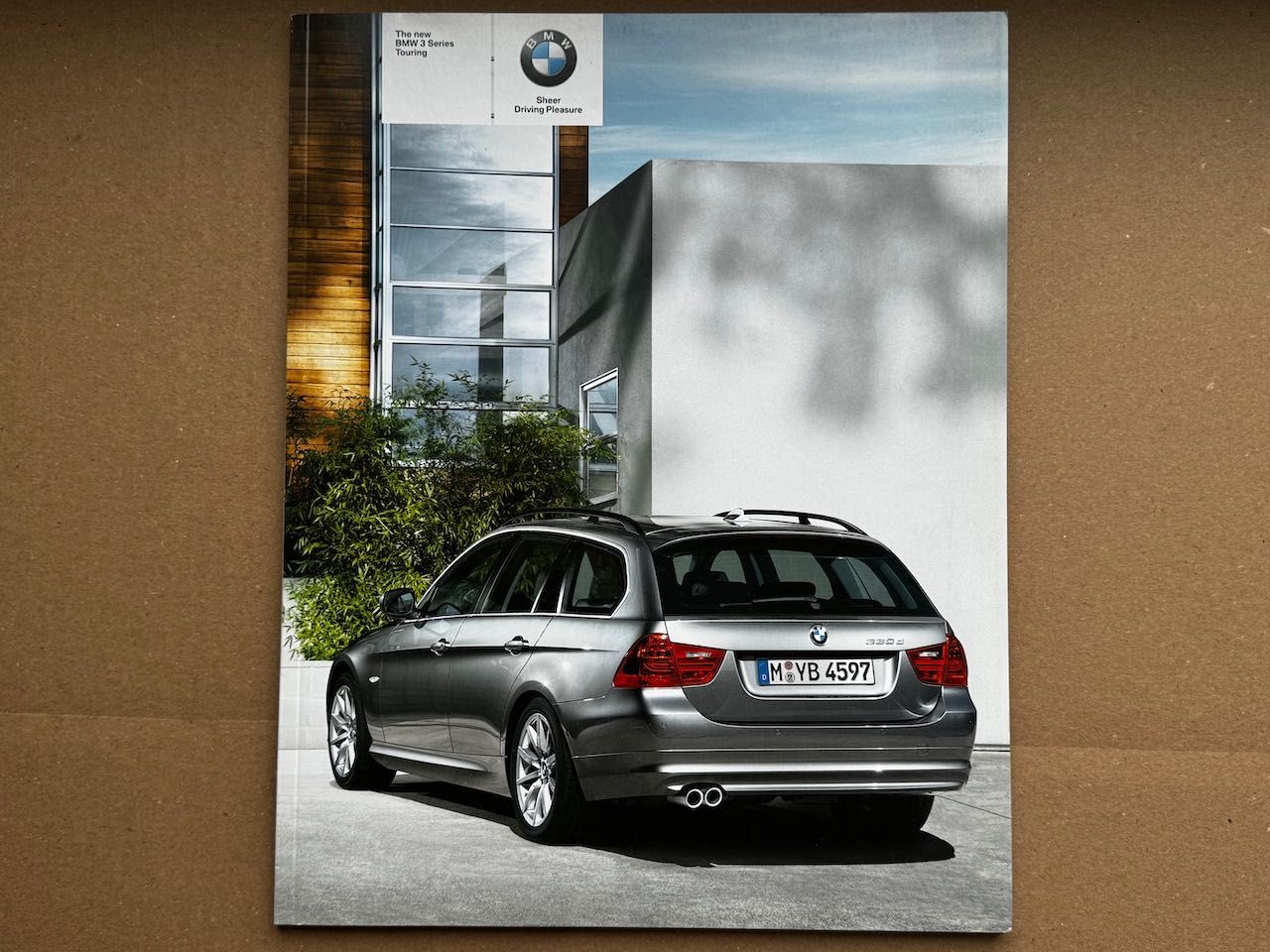 2008 / BMW 3 Series (E91) Touring Kombi LCI / EN / prospekt katalog