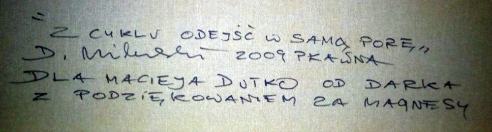 Dariusz Miliński, obraz "Odejść w samą porę" olej na płótnie, 101x101
