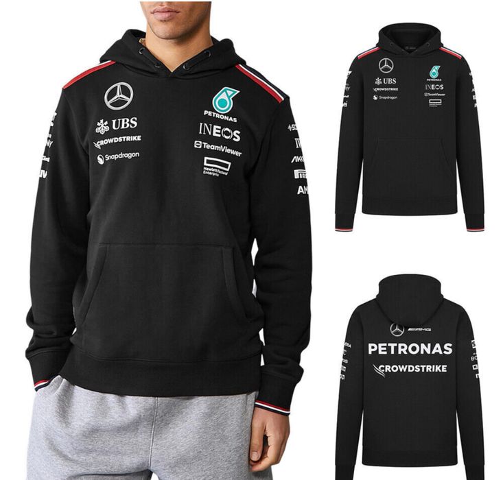 Худи бренда Tommy Hilfiger x Mersedes-AMG Petronas Formula 1