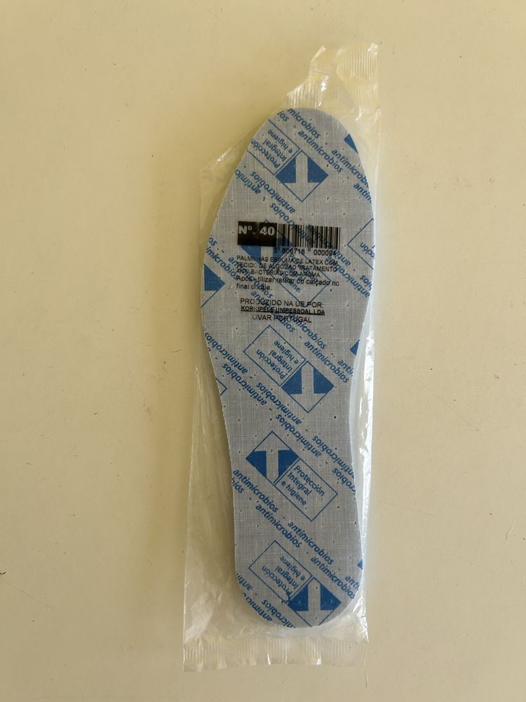 Palmilhas de algodão N° 40